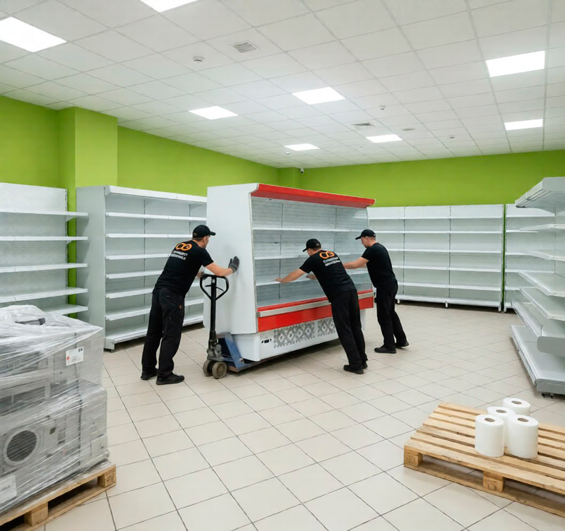 Переезд магазина в Когалыме